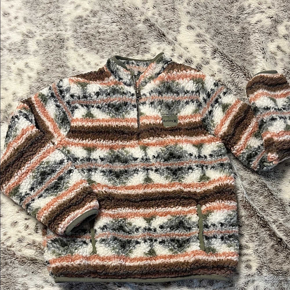 Kids Hurley Sherpa Pullover